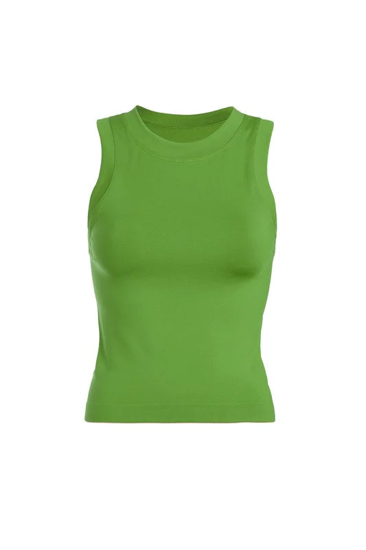 Smooth Green Basic Top