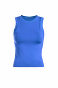 Smooth Royal Blue Basic Top