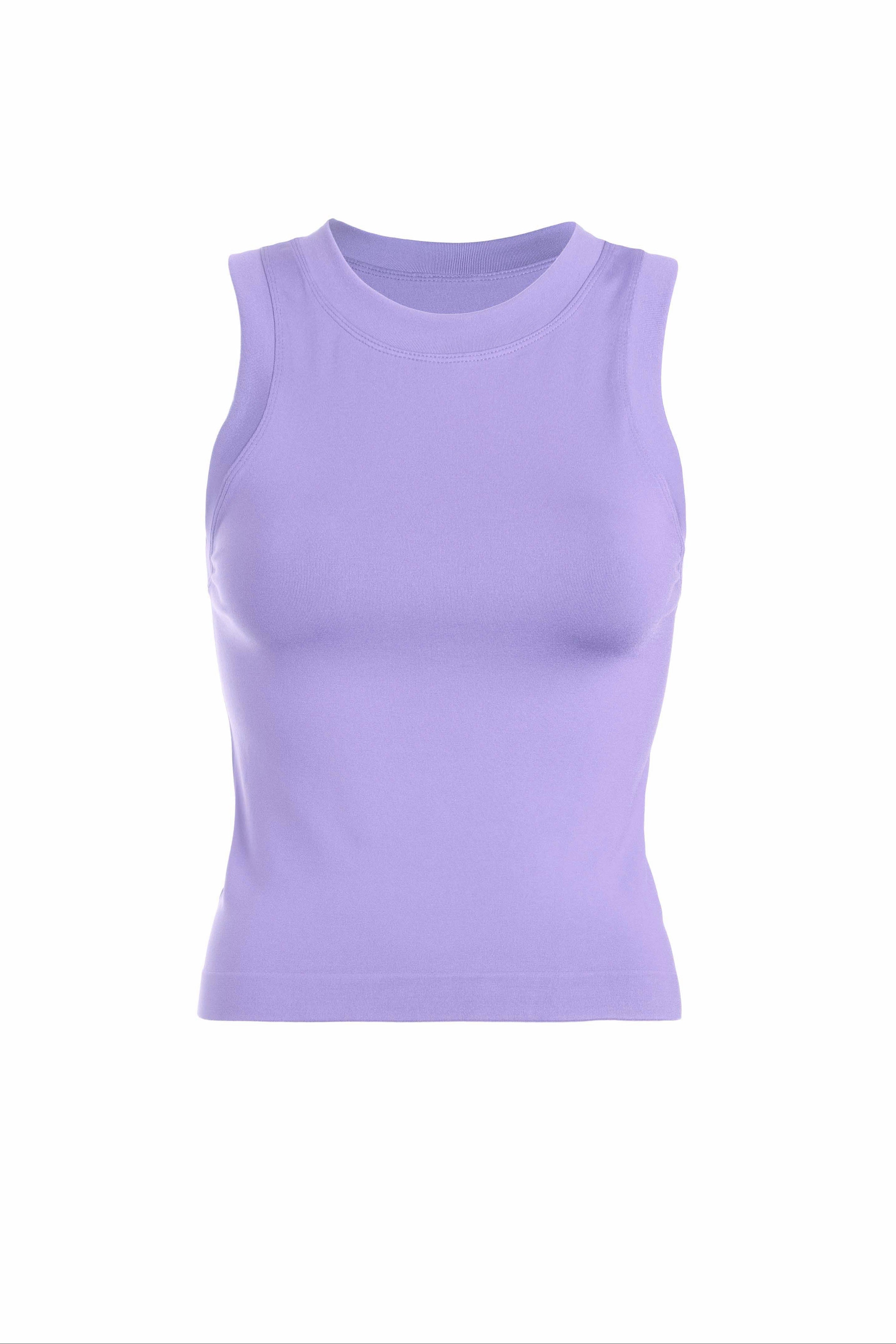 Smooth Lavender Basic Top