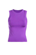 Smooth Purple Basic Top