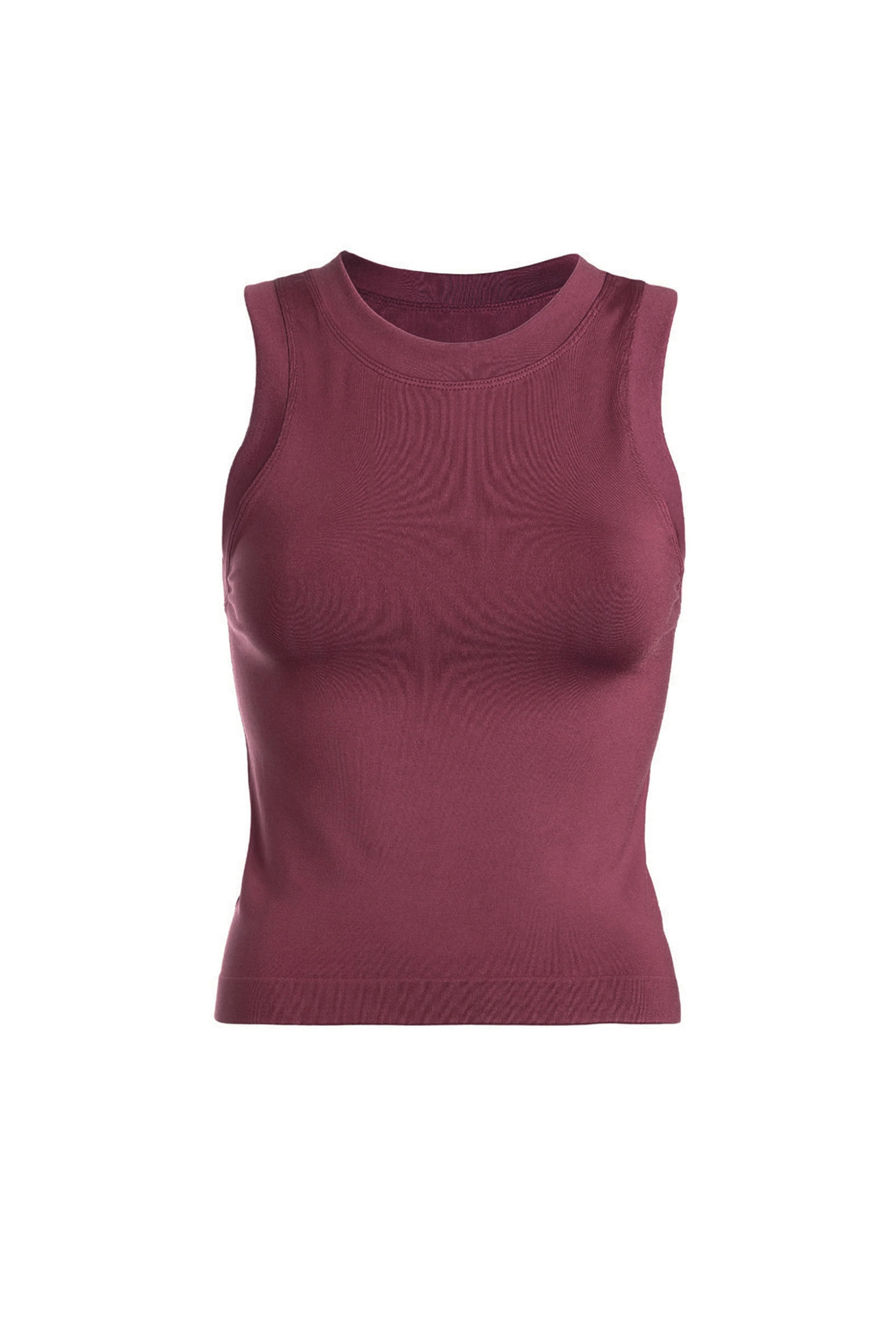 Smooth Burgundy Basic Top