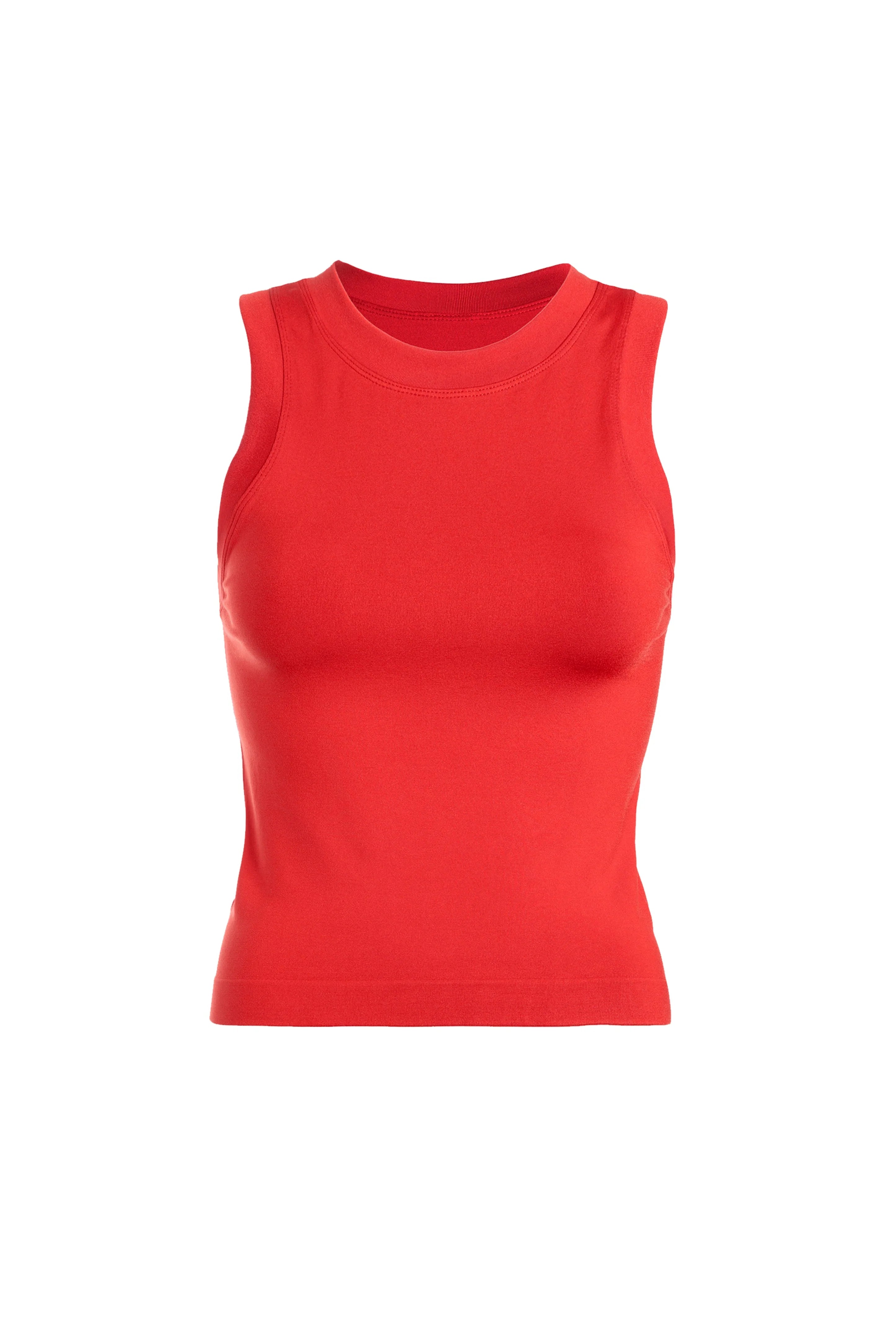 Smooth Red Basic Top